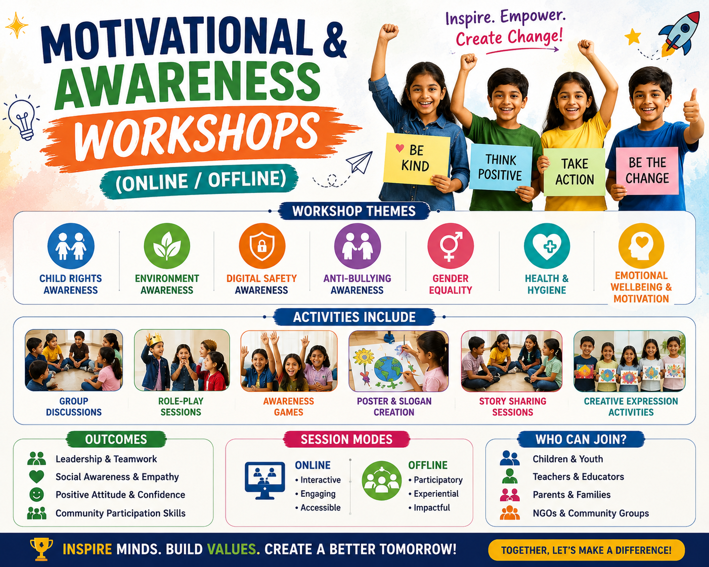 Motivational & Awareness Workshops